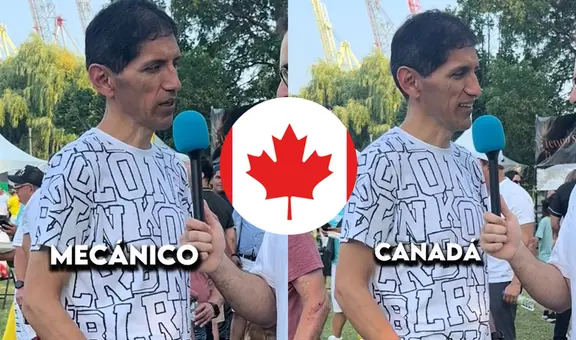 Huanuqueño revela su sueldo como mecánico en Canadá y sorprende: “Hasta 4.000 dólares"