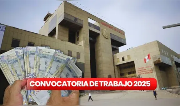 ¿Sin trabajo? Ministerio de Cultura ofrece trabajo con sueldos de más de S/9.000: conoce los puestos disponibles en Lima