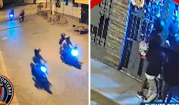 Robo en manada: delincuentes motorizados atemorizan Puente Piedra y asaltan a jóvenes en una bodega