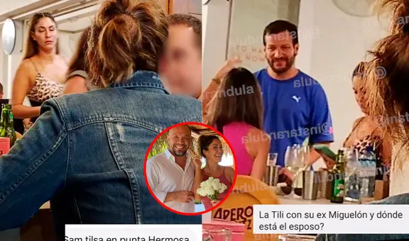 Tilsa Lozano es ampayada junto a su exnovio Miguel Hidalgo en el sur de Lima, ¿y su esposo Jackson Mora?