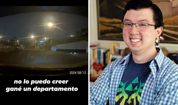 La emotiva reacción de un peruano tras ganar el sorteo de departamento de Phillip Chu Joy: "Llamé a mamá"