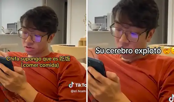 Asiático queda atónito al no entender el menú de un chifa peruano: "¿Esto es chino?"