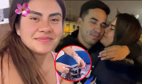 Thamara Gómez es grabada lavando ropa interior del comediante Álvaro Aurora y usuarios reaccionan: “Hay amor”