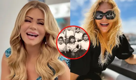 Gisela Valcárcel impacta a sus seguidores al publicar inédita foto de sus 8 años: “Desde mi niñez fui amiga de la cámara”