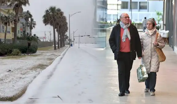 Ola de frío en Florida: estas son las zonas donde la nieve ha llegado y se mantendrá varios días