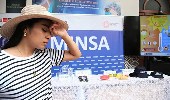 ¿Cómo prevenir el golpe de calor? Sigue estas recomendaciones del Minsa