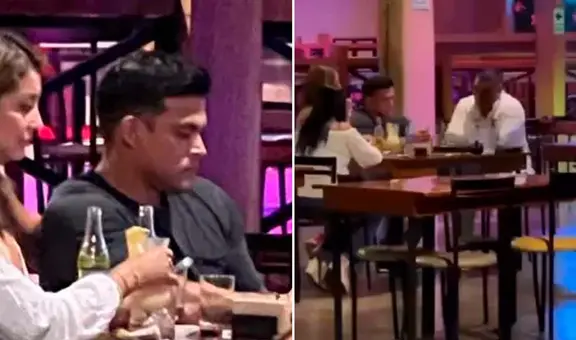 Christian Domínguez es ampayado dándose un efusivo beso con Karla Tarazona tras discusión en 'Préndete'