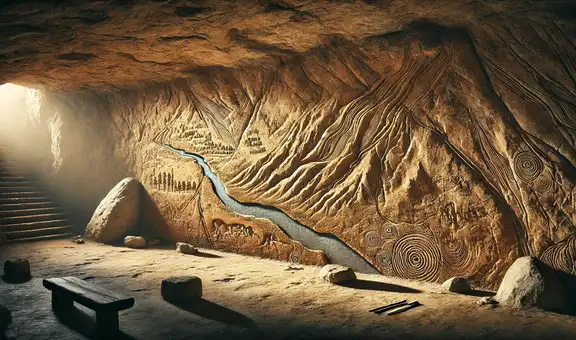 Arqueólogos descubren un mapa 3D de hace 20.000 años que revela cómo fue el mundo en el paleolítico