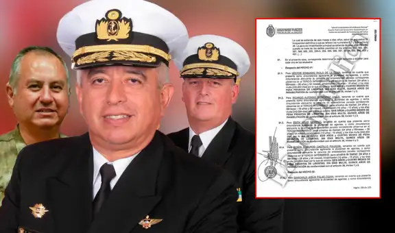 Fiscalía pide 6 años de cárcel para altos mandos de la Marina por doble remuneración y contratos fantasmas