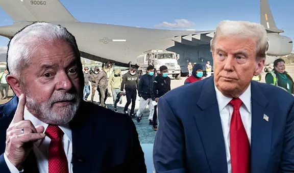 Trump recibe queja de Lula da Silva por deportación de inmigrantes brasileños de EE. UU. en condiciones "inhumanas”