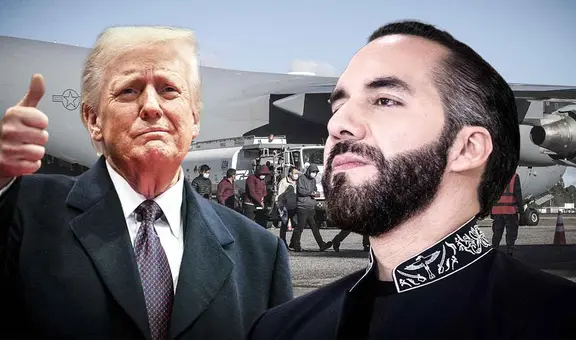 Trump y Bukele negocian acuerdo para deportar migrantes de Estados Unidos hacia El Salvador bajo plan de "Tercer país seguro"