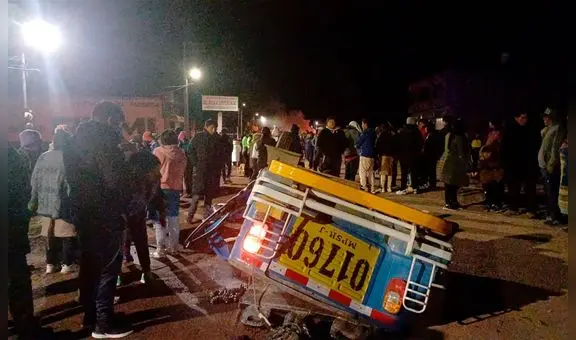 Accidente en Arequipa: joven y bebé fallecen tras violento choque en vía Juliaca-Huancané