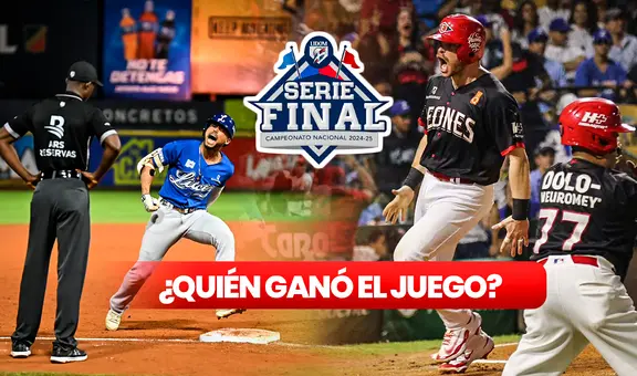 ¿Quién ganó Licey vs Escogido HOY por la Final Lidom? Resultado del juego 7 y cómo queda el título dominicano