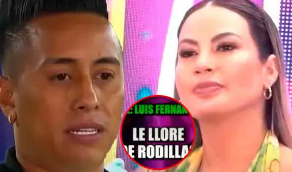 Luis Fernando asegura que Christian Cueva le lloró de rodillas a Pamela López: "Para recuperar a su familia"