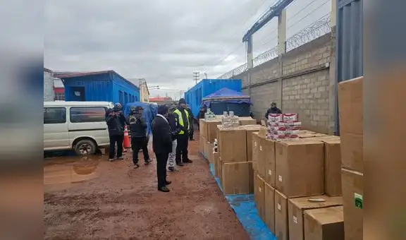 Aduanas y PNP incautan más de 3 millones de cigarrillos ilegales