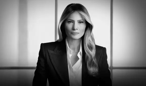 Elegancia y firmeza: Melania Trump presenta su nuevo retrato oficial como primera dama de Estados Unidos
