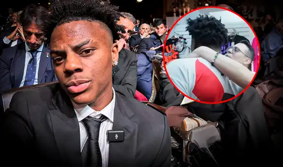 Peruano besó a Speed cuando visitaba tiendas en Gamarra y streamer tuvo reacción viral