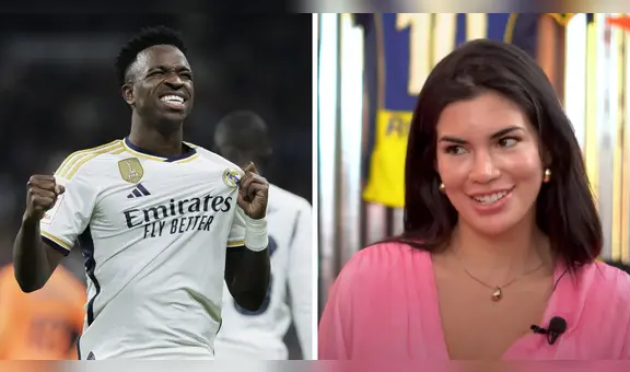 Samantha Batallanos confiesa que estuvo en coqueteos con Vinicius Jr., jugador del Real Madrid: "Un moreno lindo"