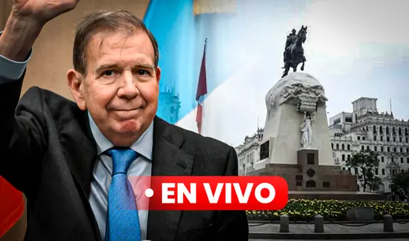Mitin de Edmundo González en Plaza San Martín, EN VIVO: cientos de venezolanos esperan su discurso en Lima