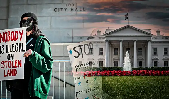 ¿Es un crimen ser indocumentado en Estados Unidos? La afirmación de la Casa Blanca que desató la polémica