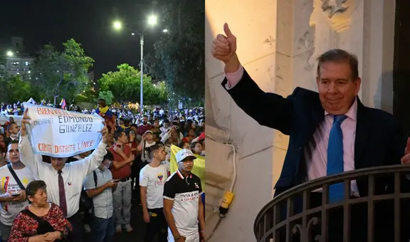 Edmundo González dio balconazo en plaza San Martín y dejó un mensaje a los venezolanos: “Pronto nos iremos todos a casa”