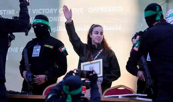 Así fue la liberación de Agam Berger, la soldado israelí secuestrada por Hamás: pasó 482 días en cautiverio