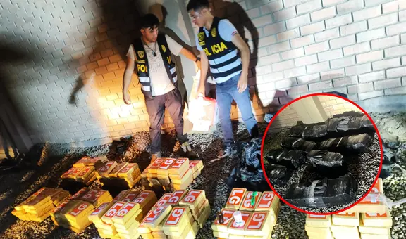 Capturaron a técnico de la Marina de Guerra con 251 kilos de cocaína