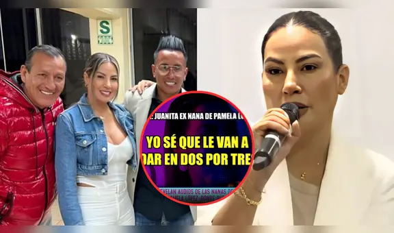 Exponen audio del padre de Christian Cueva coordinando con las nanas de Pamela López para declarar en su contra: "En un dos por tres"