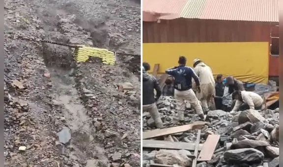 Tragedia por lluvias en mina Mucumayo, Puno: dos muertos, heridos y campamentos arrasados