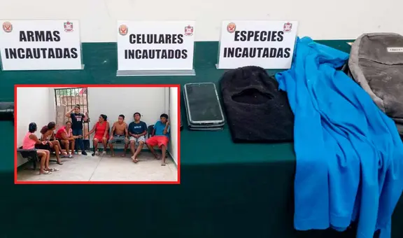 Capturan a 'Goku' y 5 miembros de banda extorsiva en Piura: un menor de edad involucrado