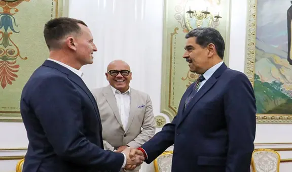Nicolás Maduro recibió a enviado especial de Donald Trump, Richard Grenell, y planteó una "agenda cero"