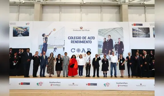 Southern Perú y MINEDU inaugura colegio de alto rendimiento - COAR Tacna