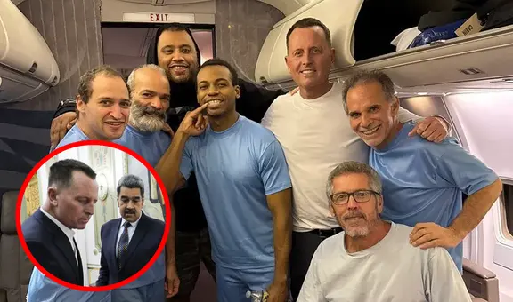 Venezuela libera 6 de los 8 estadounidenses detenidos tras reunión entre Maduro y el enviado especial de Trump, Richard Grenell