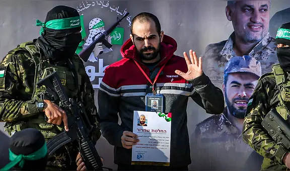 Hamás libera a 3 rehenes israelíes, incluido Yarden Bibas de origen argentino, por acuerdo de tregua en Gaza