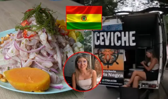 Joven boliviana prepara ceviche en su país y admite: "Me inspiré en ceviche el peruano, es el mejor del mundo"
