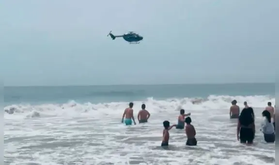 Menor de 14 años se ahogó en la playa La Ensenada: familiares y equipo de salvataje continúan con la intensa búsqueda