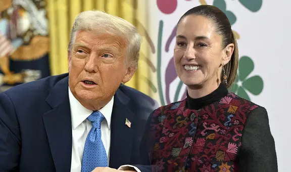 Claudia Sheinbaum anuncia que Trump suspendió por un mes los aranceles de Estados Unidos a México