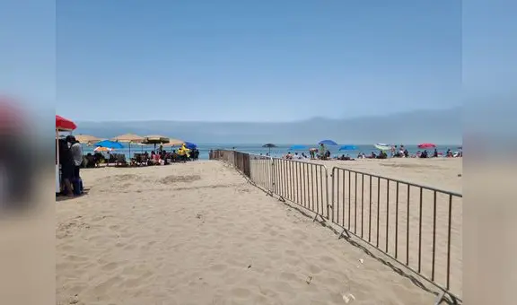 Municipio de Chorrillos pide a Barranco retirar la reja que divide playa