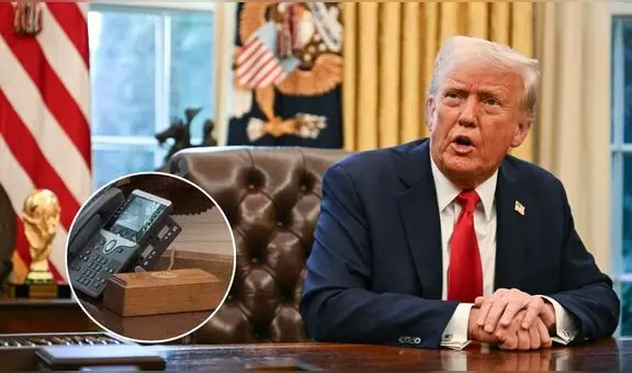 Qué es el "botón de Coca Light" que Trump reinstaló en el Despacho Oval de la Casa Blanca tras su regreso al poder