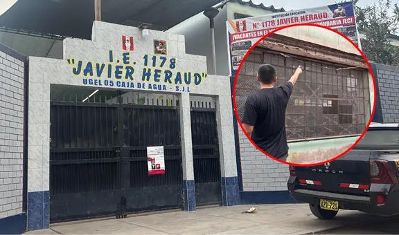 Colegio de San Juan de Lurigancho en mal estado pone en peligro el año escolar de más de 1.000 estudiantes