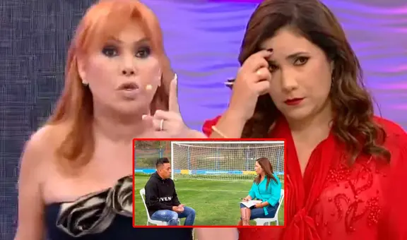 Magaly Medina confronta EN VIVO a Andrea Llosa por cuestionada entrevista con Christian Cueva: "Eso fue una lavada de cara"