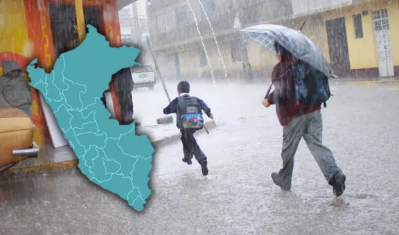 Lluvias y descargas eléctricas en Perú: Senamhi emite alerta naranja para estas regiones en febrero