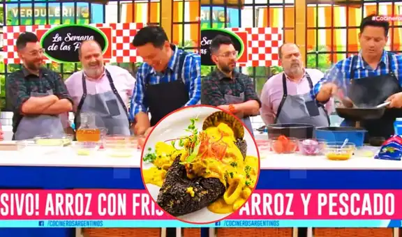 Chef peruano prepara tacu tacu en vivo y periodistas argentinos tienen impactante reacción: “Perú no sólo es ceviche y lomo saltado”