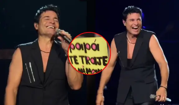Fans le gritan 'papi' a Chayanne en pleno concierto y la reacción del cantante es viral: "Mis hijos"