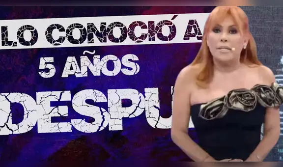 Magaly Medina destapa escándalo de paternidad de popular personaje público: "Nunca le dijo te quiero"