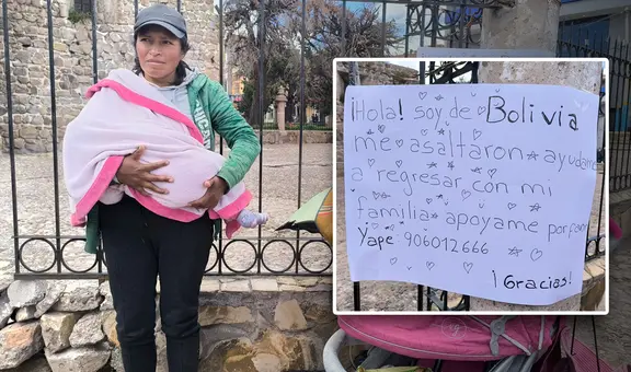 Boliviana viajó a Perú en busca de una mejor vida, pero fue asaltada: necesita ayuda para regresar con sus 4 hijos