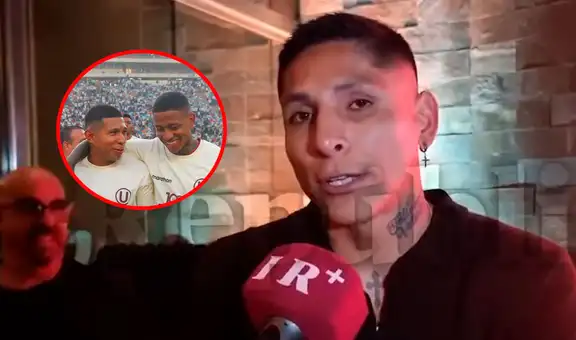 Raúl Ruidíaz sobre si no llegó a Universitario porque está peleado con Polo y Flores: "Tengo muchos amigos"