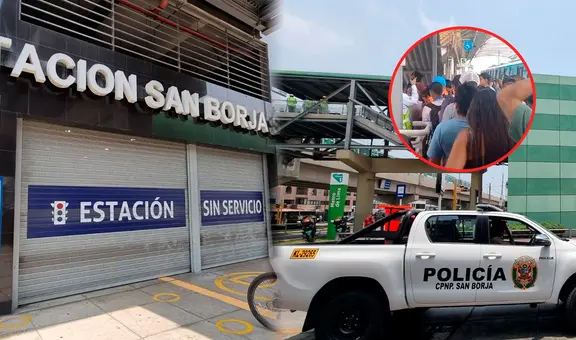 Hombre fallece dentro de estación San Borja de la Línea 1 del Metro: Cabitos y Angamos cerradas tras incidente