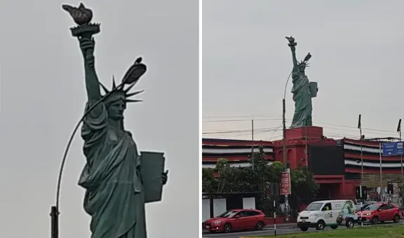 "Lima York es real": la réplica de la Estatua de la Libertad en Perú que causa furor en TikTok