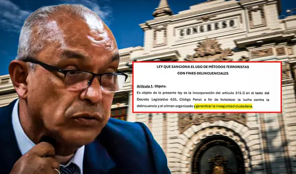 APP comete lapsus y presenta proyecto de ley para "garantizar la inseguridad ciudadana"